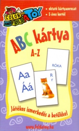 ABC kártya A-Z.